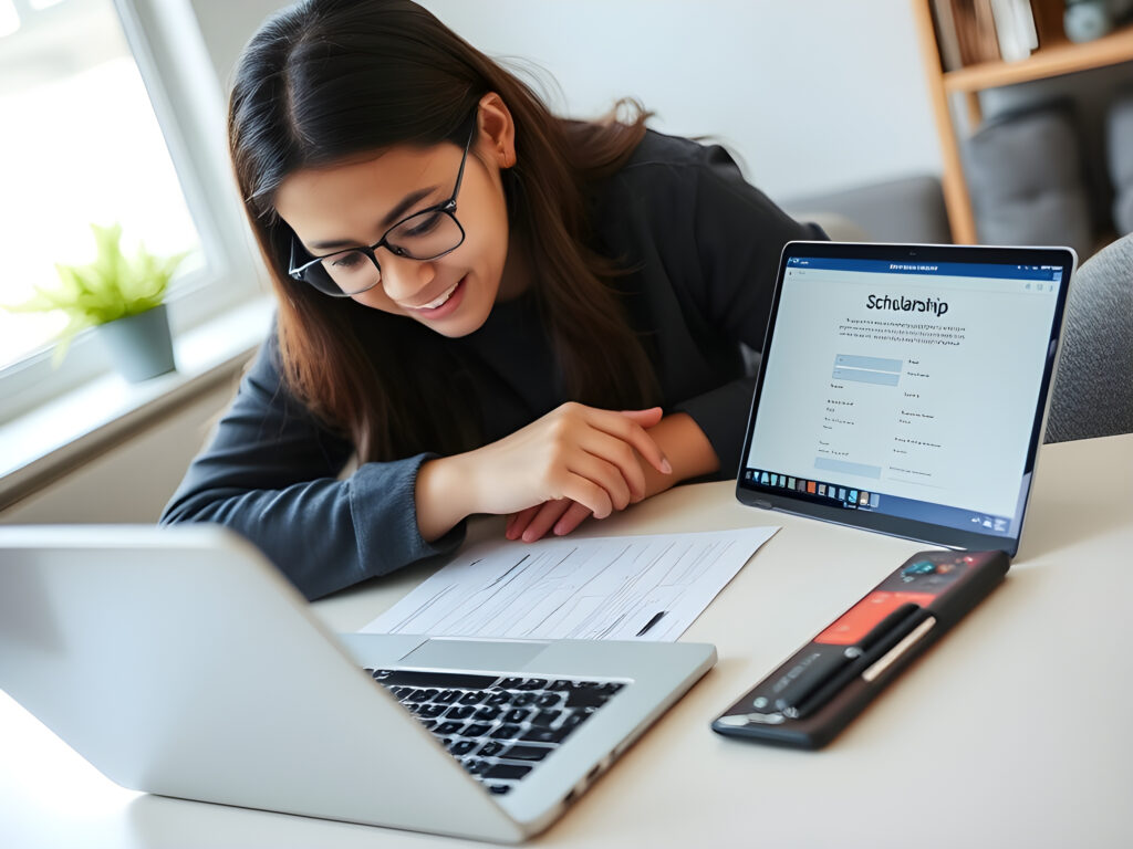 student-applying-for-scholarship